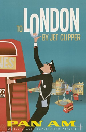 Vintage airline posters: the golden age of air travel