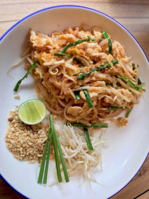 Thailand Bangkok Street Food - Pad Thai (Thai style Fried Noodles)