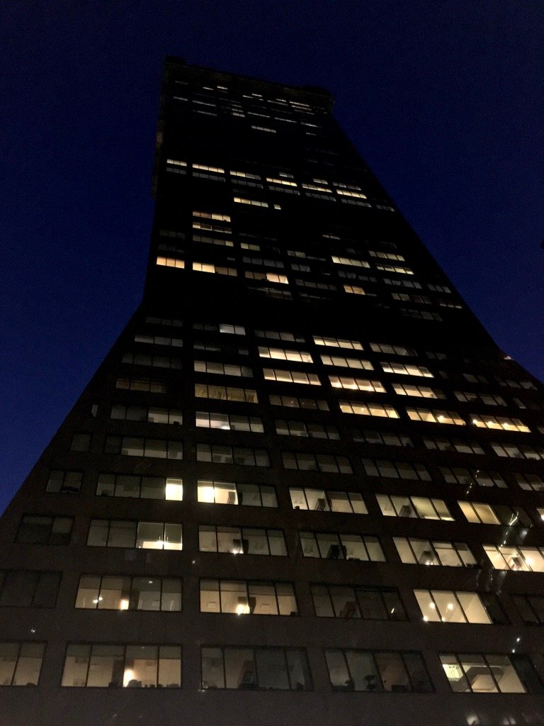 park avenue nyc at night