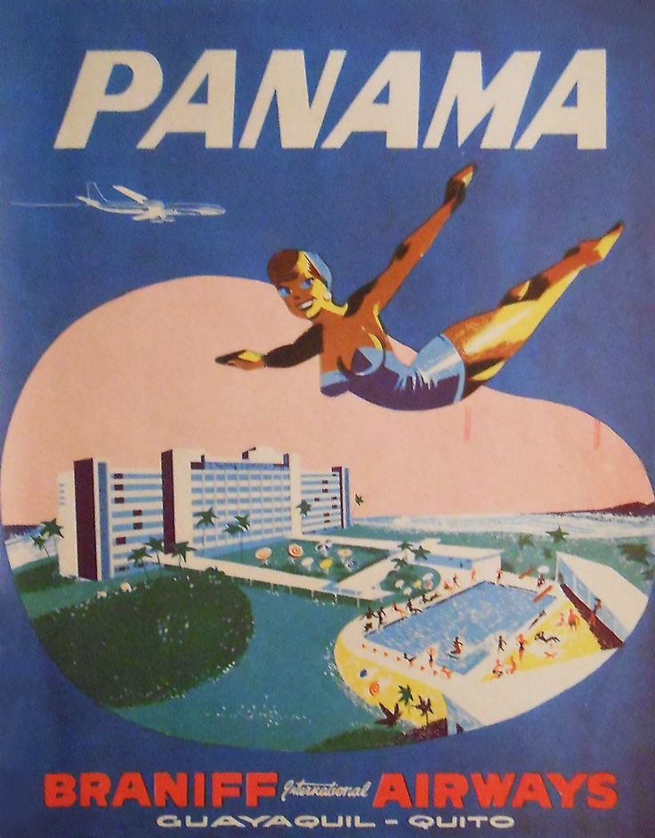 Vintage airline posters: the golden age of air travel