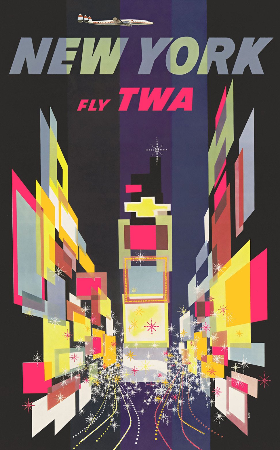 Vintage airline posters: the golden age of air travel